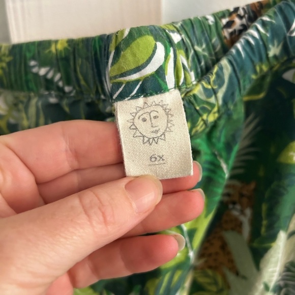 Printfresh pajamas pants jungle theme cheetah lemur jungle - Picture 4 of 4